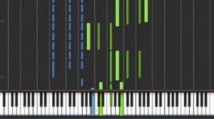 Skyrim - Main Theme - Kyle Landry (Synthesia)