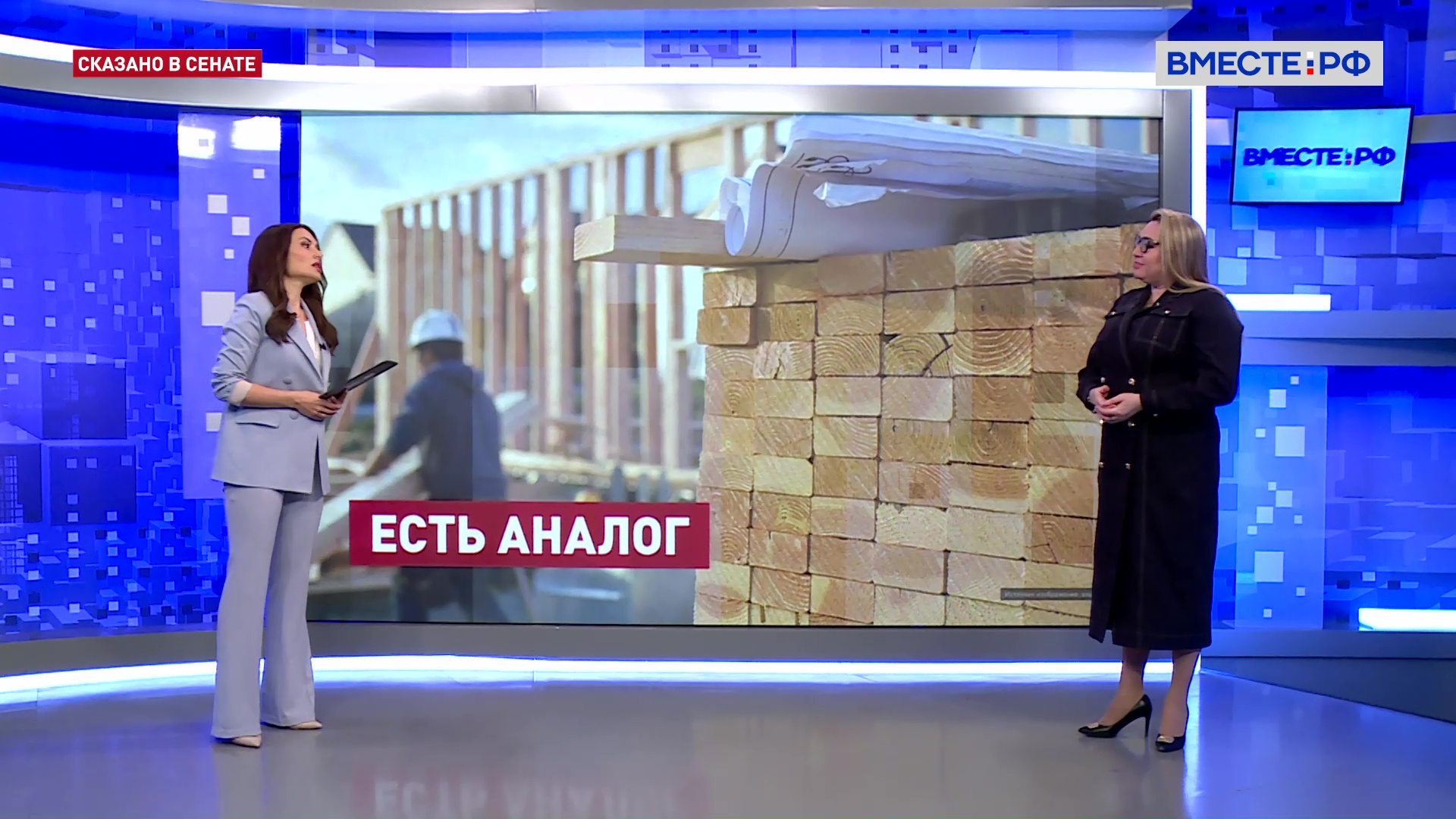 Импортозамещение на рынке строительных материалов. Елена Шумилова. Сказано в Сенате