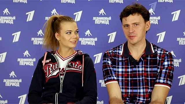 Алла Михеева и Максим Маринин. Тренировка. Фрагмент выпуска от 29.11.2014