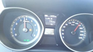Hyundai i30 разгон (универсал 1,6 л. 130 л/с АКПП)