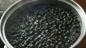 Кисель ягодный  (из черной смородины)