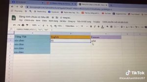 Sử dụng hàm dịch thuật trên excel với google translate