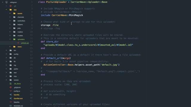 18 - Curso de Ruby on Rails, Subir imagenes смотреть онлайн