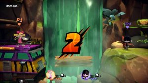 Nickelodeon All-Star Brawl  (Arcade Mode - Very Hard) Helga Gameplay