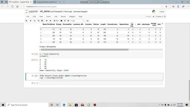 Linear Regression with Sklearn смотреть онлайн
