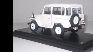 DIECAST Colección Toyota Land Cruiser 4x4  1/43 | Naves 4x4