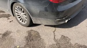 Звук выхлопа V8 4.5d BMW e60 545d