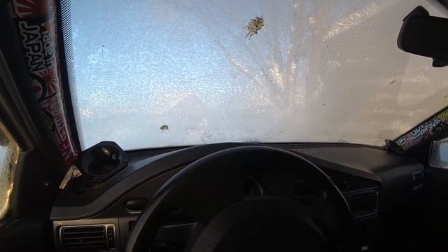 Запуск в мороз - 27C | Daewoo Nexia смотреть онлайн