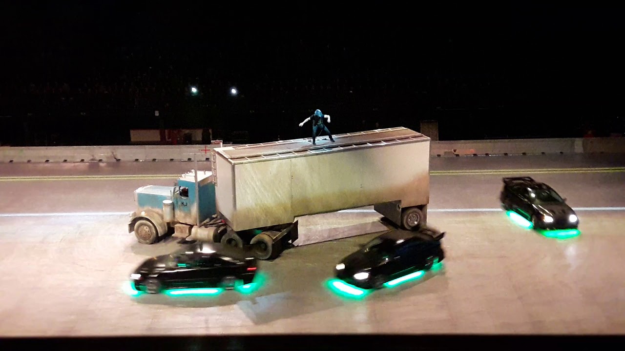 Форсаж в прямом эфире - Погоня Хонды Сивик за грузовиком смотреть онлайн