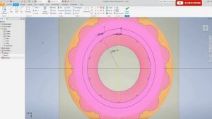 DONUT 3D MODEL ??[ TUTORIAL ENG ] -  Autodesk  -  Inventor Professional 2021