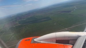 Полёт на Суперджет 100. Взлёт с аэропорта Минеральные Воды. Sukhoi Superjet 100