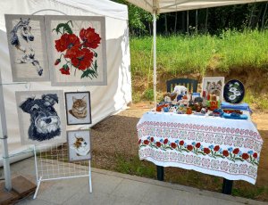 Фестиваль "Венок ремёсел" на Дивном берегу реки Страдаловка г. Балабаново.
