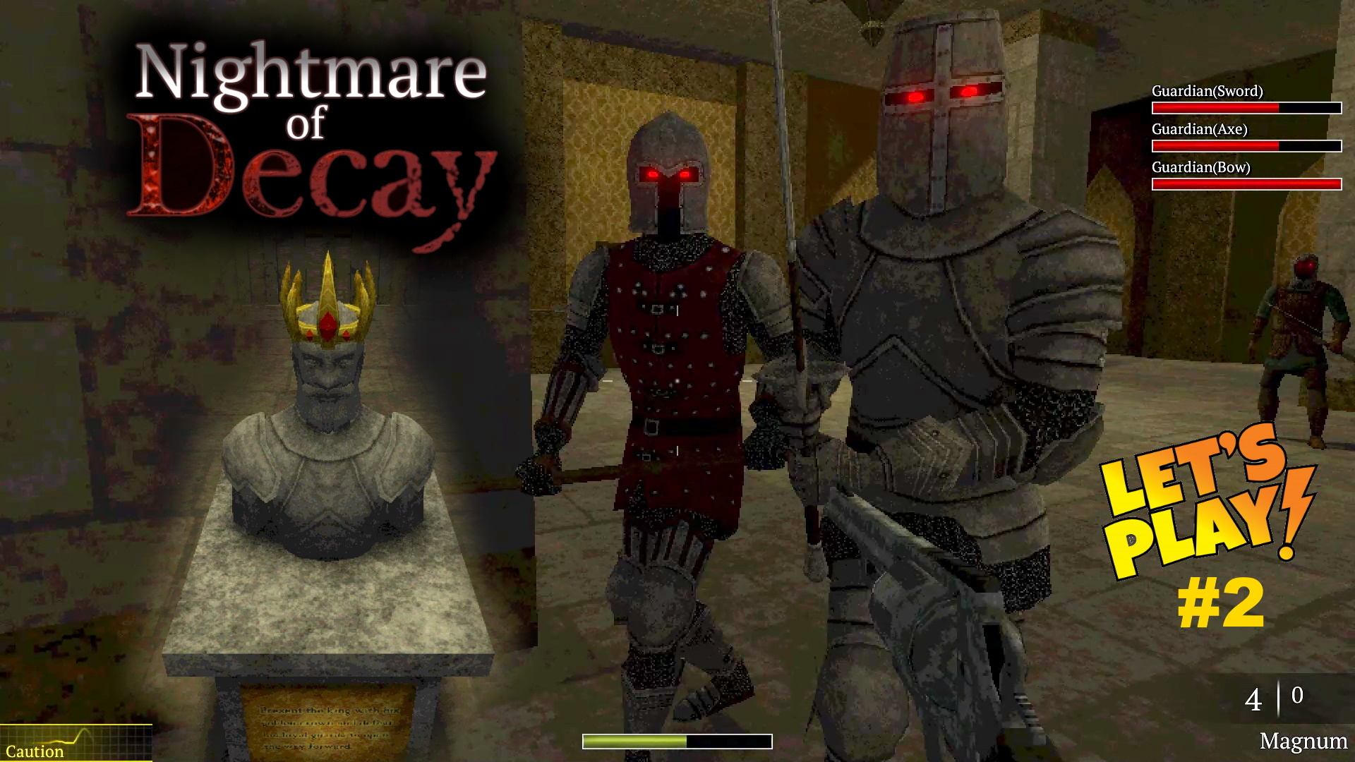 Nightmare of Decay ✅ Хоррор игра стиля Resident Evil ✅ Прохождение №2 ✅ Бой с 3 Рыцарями