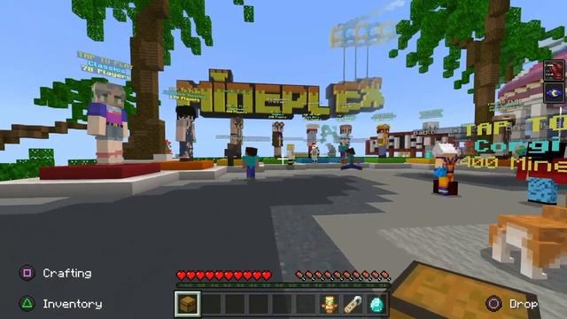 HOW TO PLAY ON SERVERS WITH FRIENDS - MINECRAFT PS4 BEDROCK смотреть онлайн