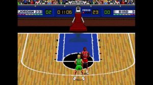 Super One on One Jordan vs Bird (1988) SEGA Genesis Gameplay - I'm Bad at This