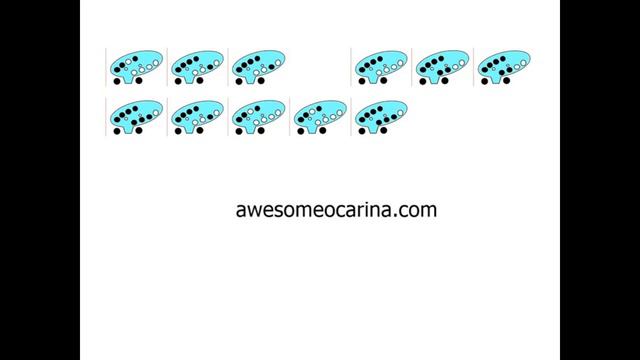 lightly row 12 hole ocarina tabs смотреть онлайн