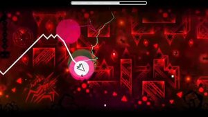 прохождение волны и самолетика  в уровне Slaughterhouse geometry dash сорри за лаги