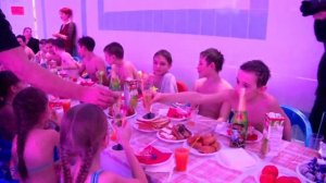Водный праздник для детей в бассейне ДС "Надежда"