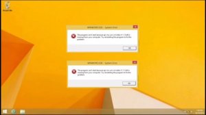 Windows 8.1 Crazy Error