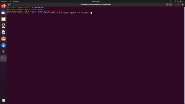 Installation of Moodle on Ubuntu 20.04 #QandAJunction #Moodle3.9 #LearningManagementSystem смотреть онлайн