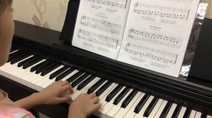 Гости - Украинская народная песня (1 класс, фортепиано)