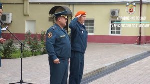 Вручение погон на Пречистенке