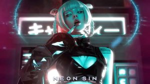 NEON SIN - Dark Clubbing _ Cyberpunk _ Dark Techno _ Midtempo Bass _ EBM Mix