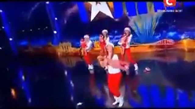 Украйна мае талант Новыгодный танец с детми