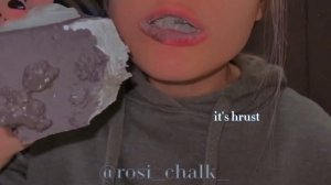 asmr 21 видео мел в пасте/chalk in paste/ @rosichalk4565 мел/глина/паста/крем/хруст