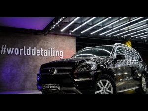 Mercedes GL оклейка антигравийной пленкой