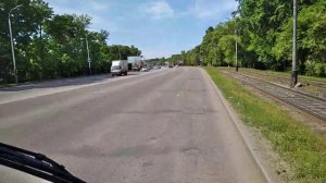 Г.Хабаровск поездка на автобусе HYUNDAI COUNTI KUZBASS. Маршрут 83п.