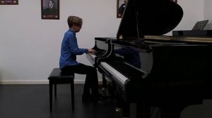 И.Крамер (ред.Г.Бюлова) Этюд №5. Исп.Олейник Кирилл, 7 класс. ДМШ им.А.Т.Гречанинорва