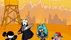 FNF: Guns (Mashup) - Taki X Tank + Keith X Miku