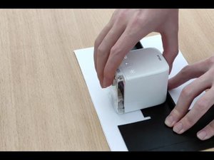Принтер Kongten mBrush PrinCube пример многострочной печати