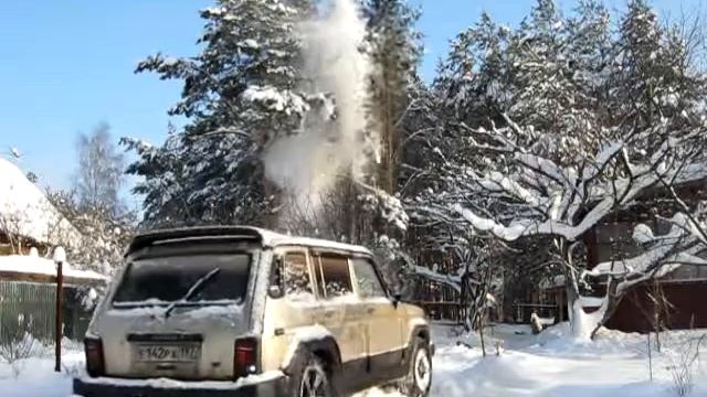 Валка дерева Нивой смотреть онлайн