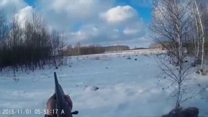 Открытие зимней охоты. Сибирь, Омская область