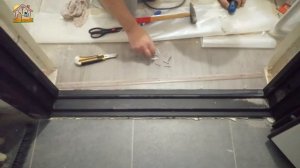 Порог декоративный. Монтирую порог ко входной двери на ламинат. DIY & DACHA Серия 236