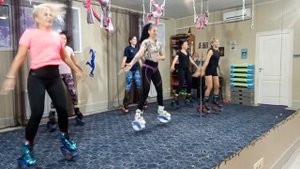kangoo dance / kangoo jumps/ фитнес на ботинках / training kangoo