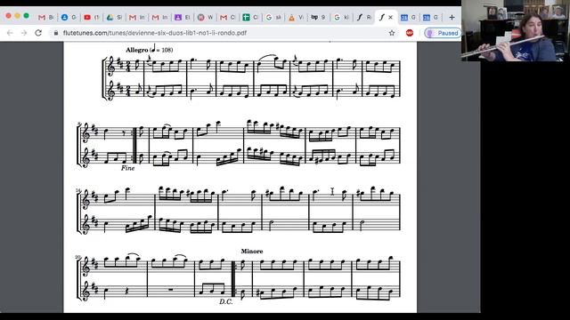 ELMYO Flutes - Rondo (Duet) week 2, March 31 смотреть онлайн