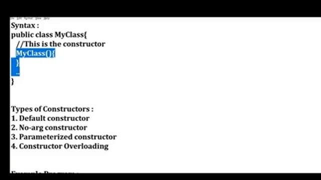 Java Session 3 : Constructor in Java, Constructor Overloading, Program | Just Watch | English смотреть онлайн