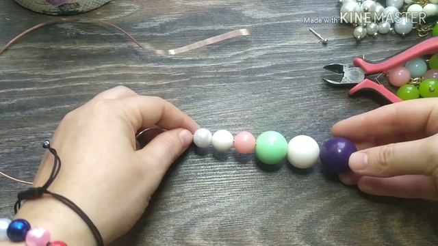 Чокер СВОИМИ РУКАМИ! - Проволока, бусины! - Цена на чокеры Геометрический смотреть онлайн