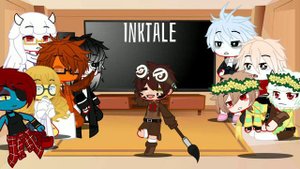 Undertale reacts to Frisk AU voices || Gacha club || Undertale || ⚠️Charisk ship⚠️ ||AU||❗Mistakes❗