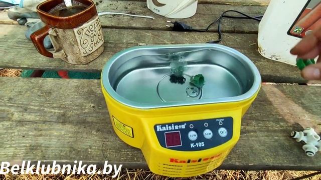 Ультразвуковая чистка фоггеров для рассадника. Belkubnika.by смотреть онлайн