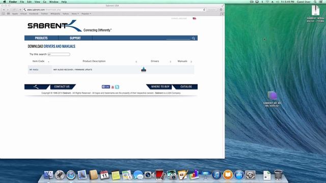 SABRENT Wifi Audio Receiver (WF-RADU) Firmware Update смотреть онлайн