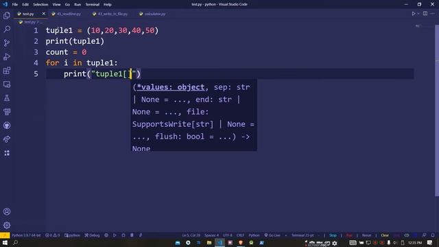 Tuple In Python | Creting , Accessing , Slicing , Min , Max , All Operation On Tuple | #python_30