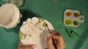 Работа с фарфором. Подглазурная роспись фарфора.