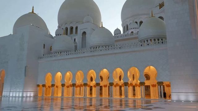 ОАЭ, Абу-Даби / UAE, Abu Dhabi / ابوظبي, большая мечеть шейха Зайда ( مسجد الشيخ زايد)
