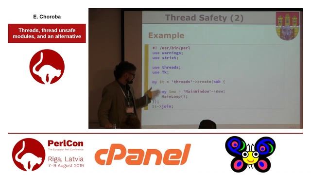 E. Choroba. Threads, thread unsafe modules, and an alternative смотреть онлайн