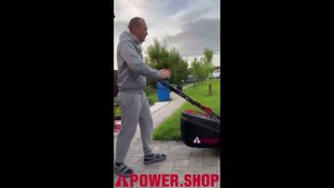 Бензиновая газонокоcилка A-iPower ALM51SH. Видео от покупателя