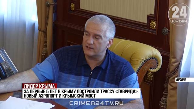 Лидер Крыма: Сергей Аксёнов в третий раз стал Главой республики